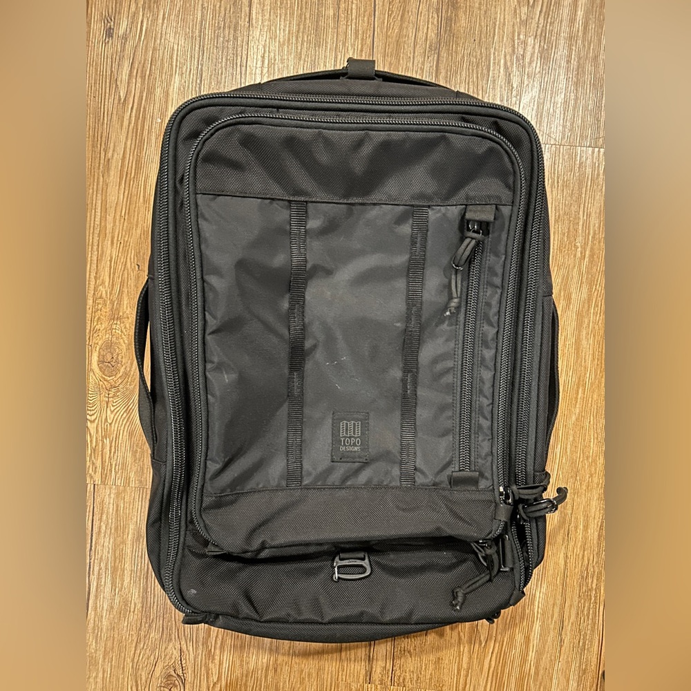 Topo Designs Black 30L Global Travel Bag Backpack